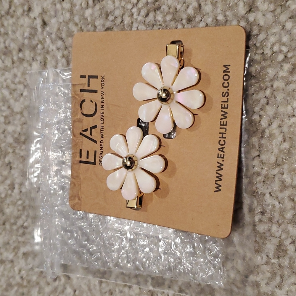 Flower Barrettes
